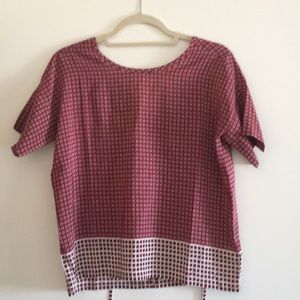 Madewell silk Blouse